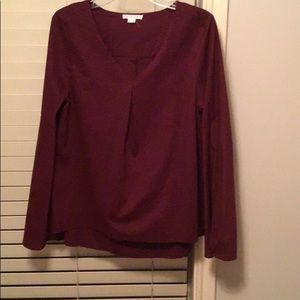 Bell sleeve blouse